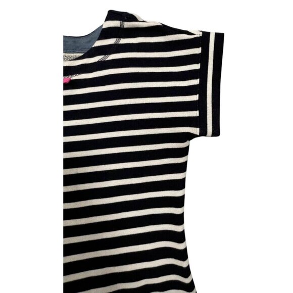 T by Talbots Saltwater Stripe Lace-Up Dress – Size Small - Picture 8 of 9